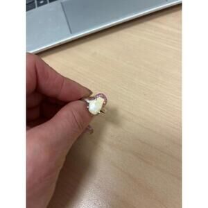 Sterling Ethiopian Opal Ring